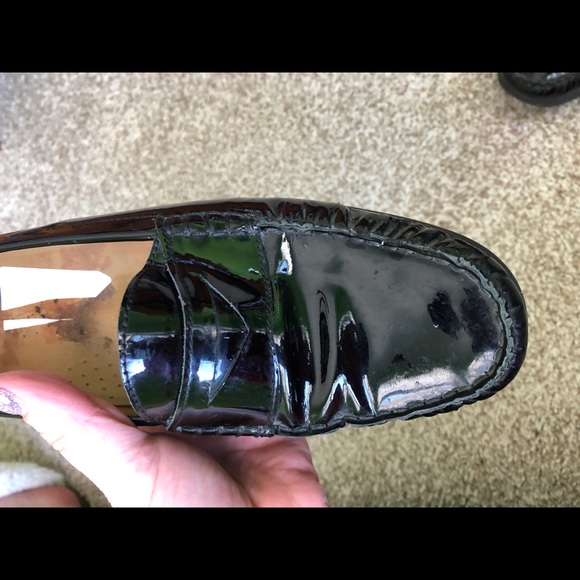 🛍Cole Haan Black Nike Air Patent Loafers - Picture 4 of 4